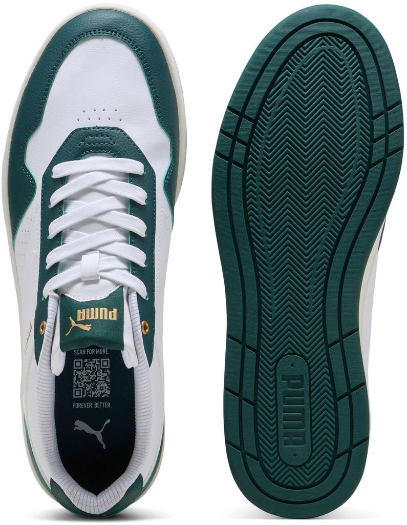 Sneakers Puma Court Classic White/dark Myrtle/gold