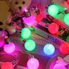 Guirlande Lumineuse Ampoule 5m 20 LED Étanche Solaire/Batterie pour Fête Intérieur/Extérieur Décoration Jardin Noël Guirlande Lumineuse