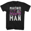Macho Man - American Hero - Short Sleeve - Adult - T-Shirt