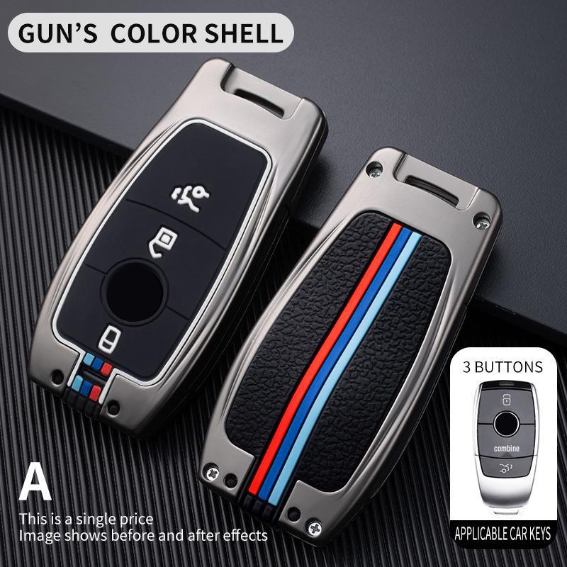 Mercedes-Benz Key Case for E-Class, C260L, C200L, A200L, E260, and GLC Luxury Models