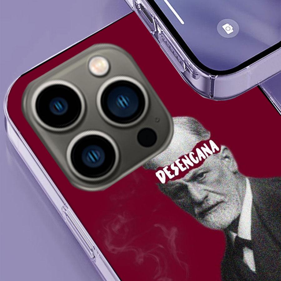 Sigmund Freud Founder of psychoanalysis Phone Case For Apple Iphone 16E 16 17 Pro Max Air 15 Pro 14 Plus 12 13 Mini Cove