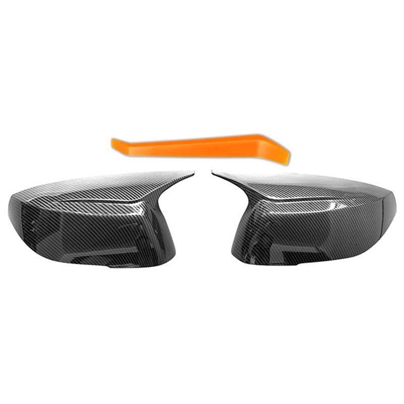 

Side View Mirror Covers Rearview Mirror Cover 963744GA0H 963734GA0H For Infiniti Q50 Q60 QX30 Q70 2014-2026 Carbon Fiber