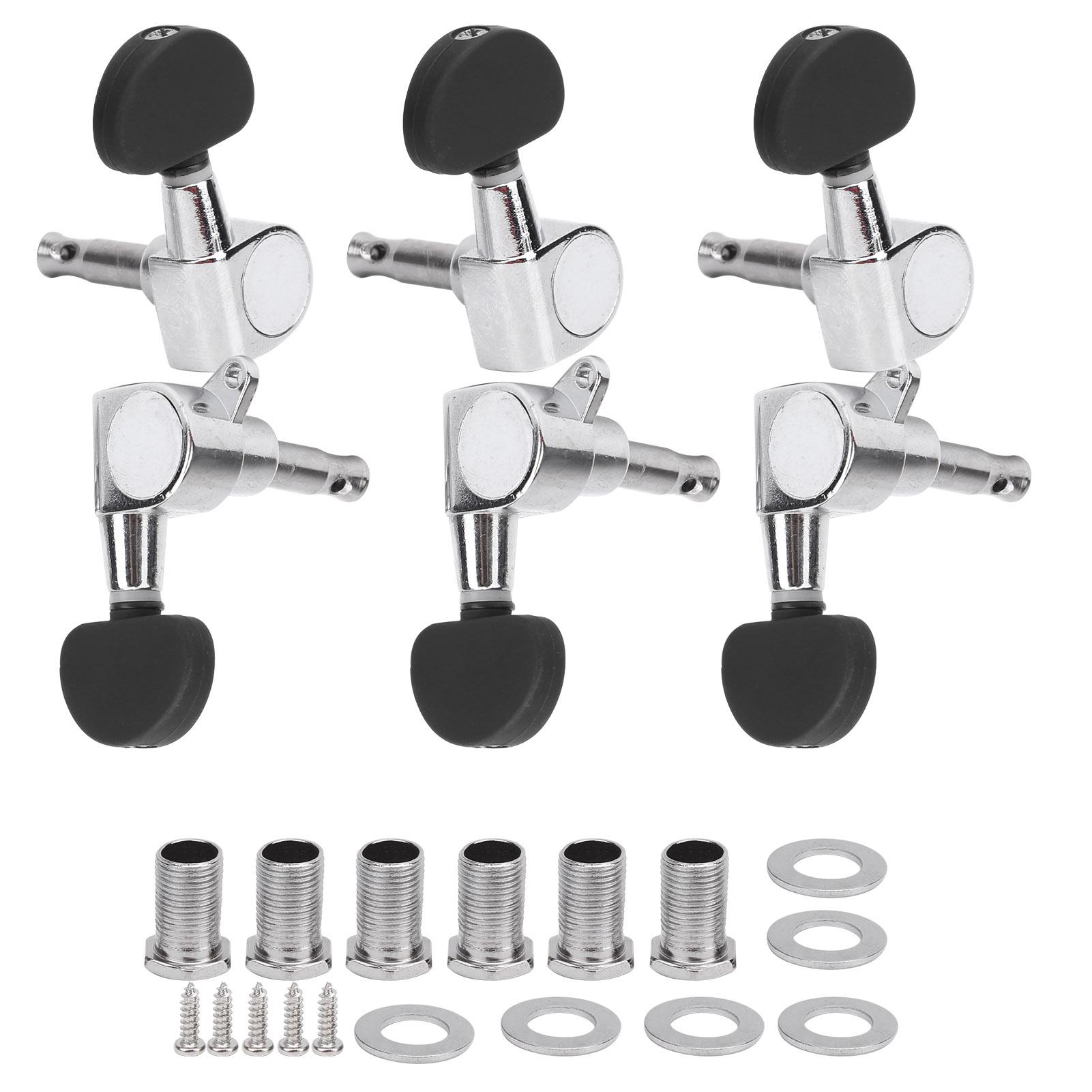 

Акустическая электрогитара Тюнеры Ключи для настройки струны Металлические колки Герметичная колковая механика Матовый