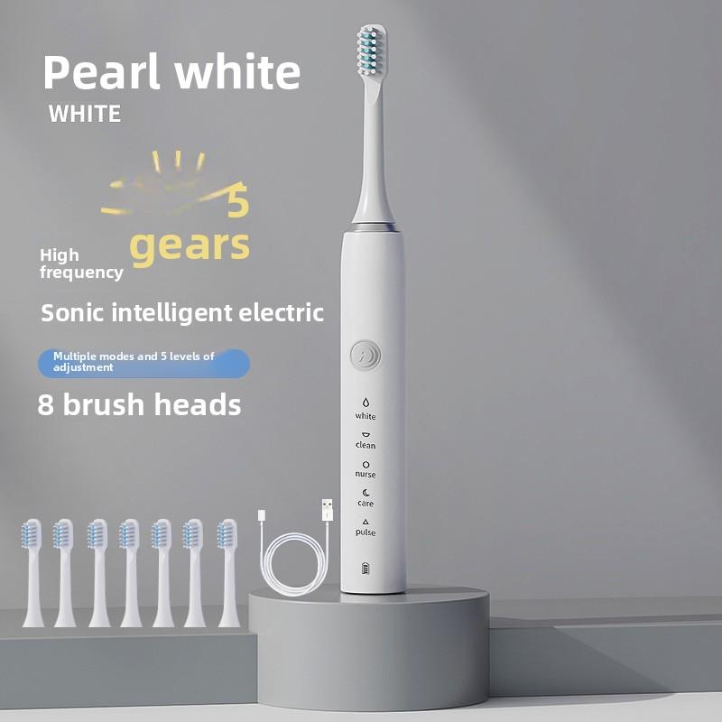 Electric Toothbrush Adult Sonic Scrubber Wireless Charging Scrubber Gifts Electric Toothbrush