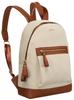 PTN CAN-05-5808 Nat-Brown Canvas Backpack