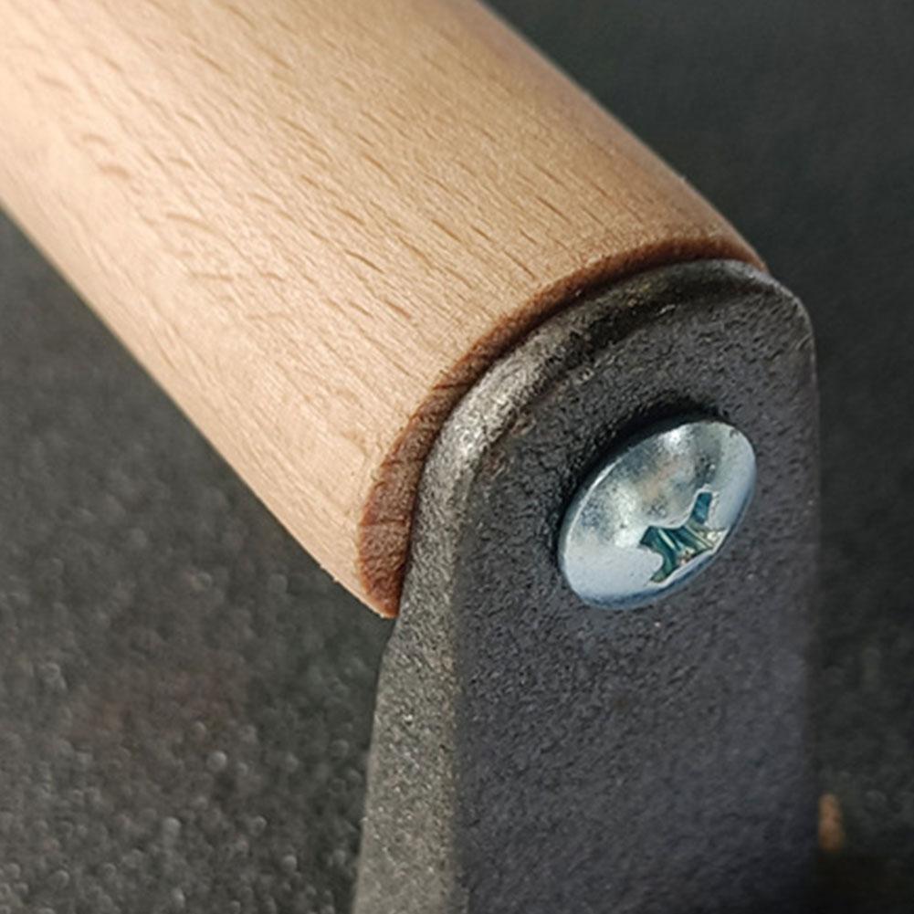 Litinový burger Smasher Multifunkční obdélníkový lis na hamburgery Ergonomický zesílený pro BBQ steaky sendviče maso