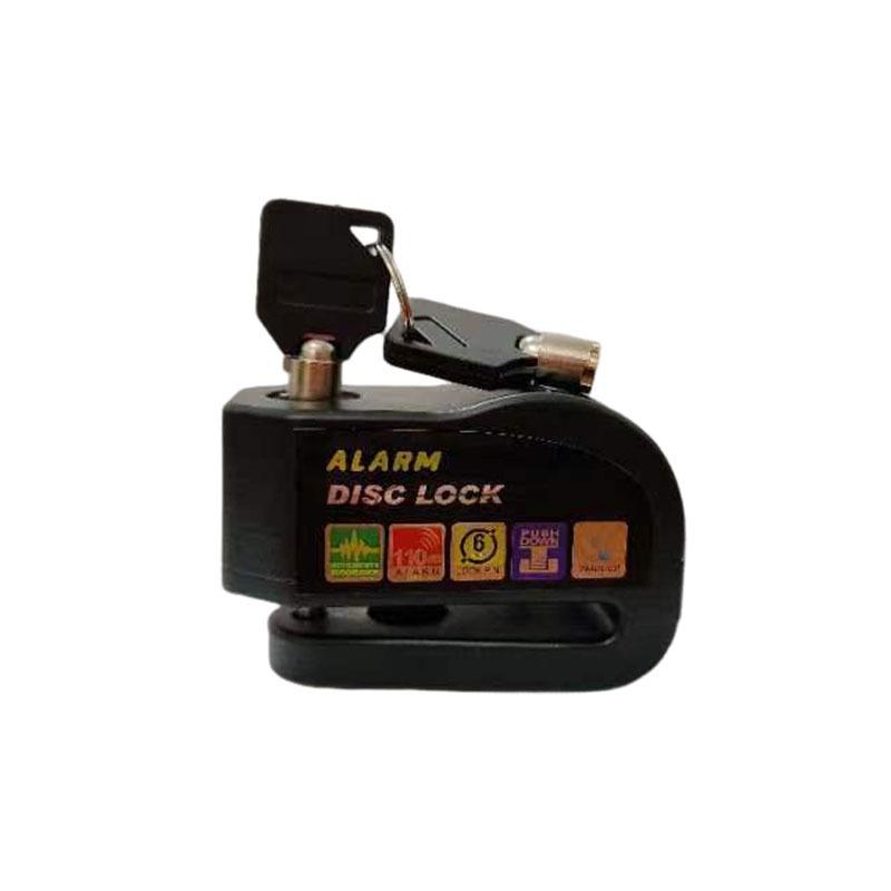 Anti-Theft Disc Brake Lock with Alarm for Mountain Bikes, Motorcycles, and E-Bikes