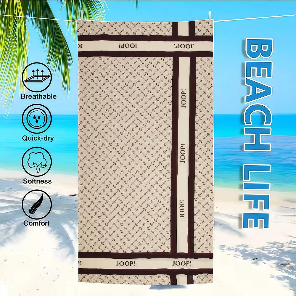 Fashion Towel Textile Bathrobe J-JOOPs-ES Beach Quick-Drying Lightweight Portable Camping Swim Pool Travel