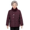 Old man down jacket women's winter clothing white duck down jacket old lady warm clothes grandma cold top