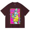 230 Gsm 100% Cotton Cyberpunk Edgerunners V6 Rebecca Print Unisex Heavy Cotton T Shirt