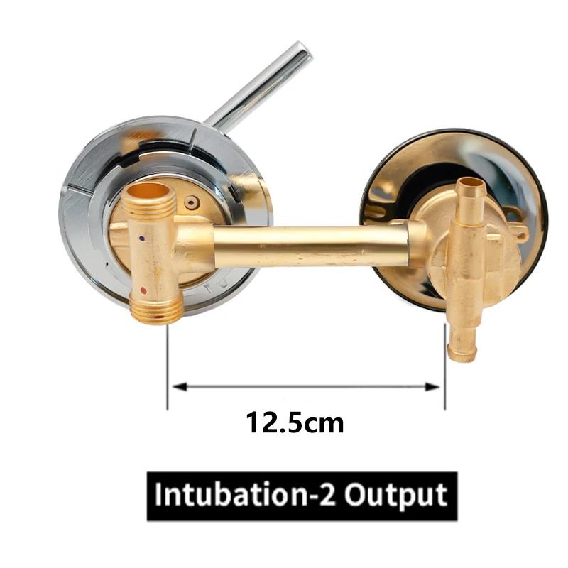 2/3/4/5 Auslasslochabstand 10cm/ 12.5cm Messing Duschraum Armatur Badezimmer Intubation Mischventil Umsteller Für Duschkabinen Armatur