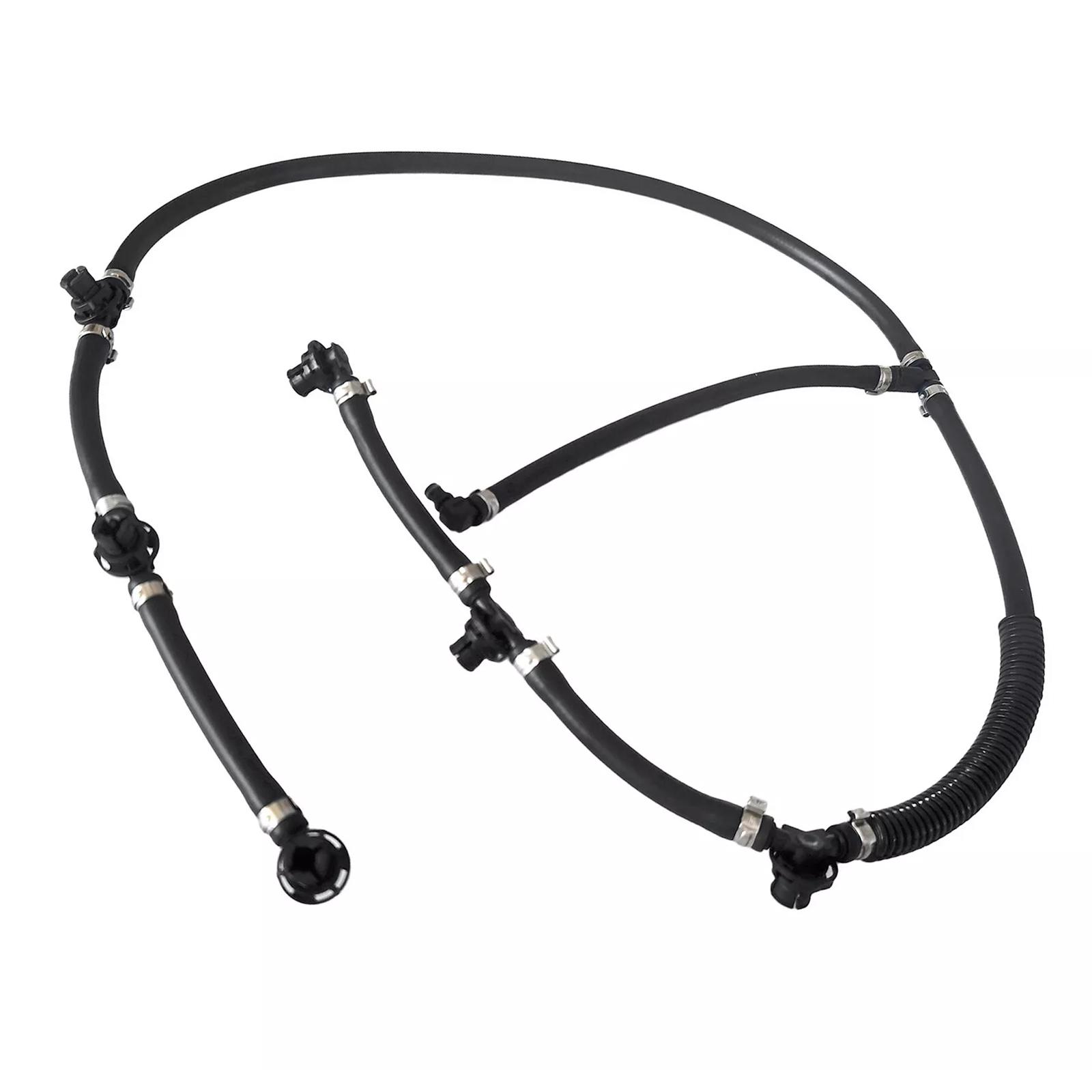 

Шланг обратки топливной форсунки A6420705532 Автозапчасти Черные Автоаксессуары для Mercedes Benz OM642 V6