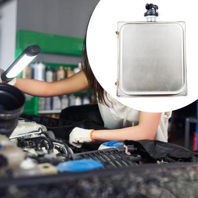 Gasoline Petrol Tank Stainless Steel Container Sturdy with Key Universal Portable Automotive