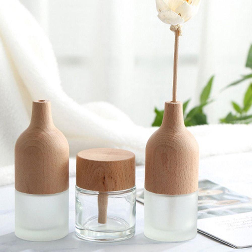 Refillable Perfume Volatile Empty Bottle Glass Fragrance Diffuser Bottle  Kitchen