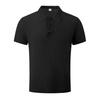 TEMU Popular High-end Mesh Seersucker Ice Silk Short-sleeved Men's Lapel Summer Solid Color Large Size POLO Shirt