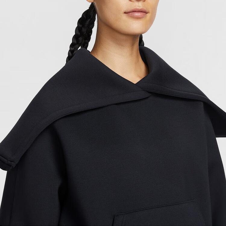 Nike Sweatshirts Women's Black Hooded Moderate Regular IF0329-010