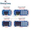 TZT 0.96/1.3 inch I2C OLED Display Driver SH1116/SH1315 with 1x4/4x4 keyboard Display Module screen module