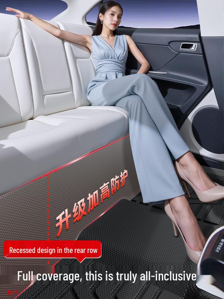 2025 BYD Dolphin TPE Full Surround Floor Mats - Interior Accessories