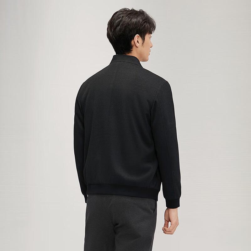 

Septwolves Men s Wool Blend Stand Collar Jacket with Detachable Goose Down Liner XL