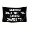 An Inspirational Wall Tapestry: Motivate And Empower Your Space With This Striking Design Featuring The Powerful Message
