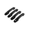 For Toyota Mirai 2014- Glossy Black Chrome Car Side Door Handle Cover Trim Sticker Styling Accessories