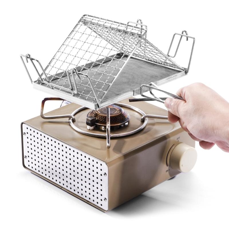 Camping Toasts Rack For Backpacking Hiking Picnics 304 Steel Rack Accessory