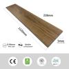 SPC vinyl flooring, solid plank flooring, 5 mm thick, with 0.5 mm thick wear layer, suitable for underfloor heating, area: 2.554 m²