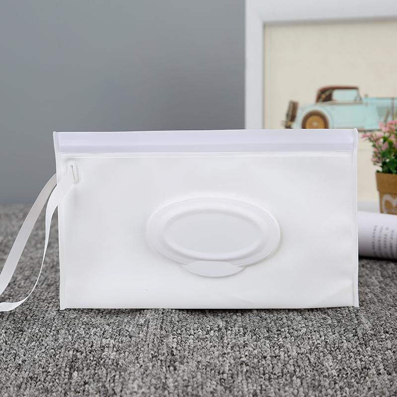 1~10PCS Baby Wet Wipe Box Reusable Wet Tissue Case Holder Snap-Strap Cleaning Wipes Container Portable Refillable EVA Wipe Bag