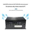 Fanless Embedded Industrial PC with 3 LAN & 6 Serial Ports