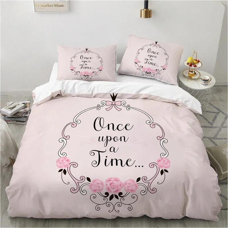 Cute Cartoon Animals Pink Toddler Bedding Set 3D Funny Cat Print Duvet Cover Twin Queen Size For Teens Kids Girls Bedroom Decor