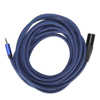 JORINDO XLR Male To 3.5mm Jack Balanced Signal Cable XLR To 18inch Microphone Connection