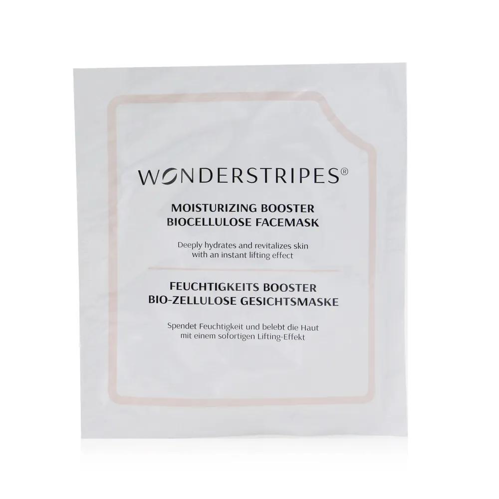 WONDERSTRIPES Увлажняющий бустер Биоцеллюлозная маска для лица 5 шт.