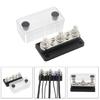 Battery Power Distribution Block Bus Bar Positive Negative 3x5/16" 300A Terminal