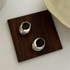 Trending Metal Geometry Hoop Earring Fashion New Design Irregular Minimalist Earrings for Women Fashion Jewelry Gifts