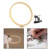 Embroidery Hoop Stitch with Clamp for Craft Sewing Ornaments DIY