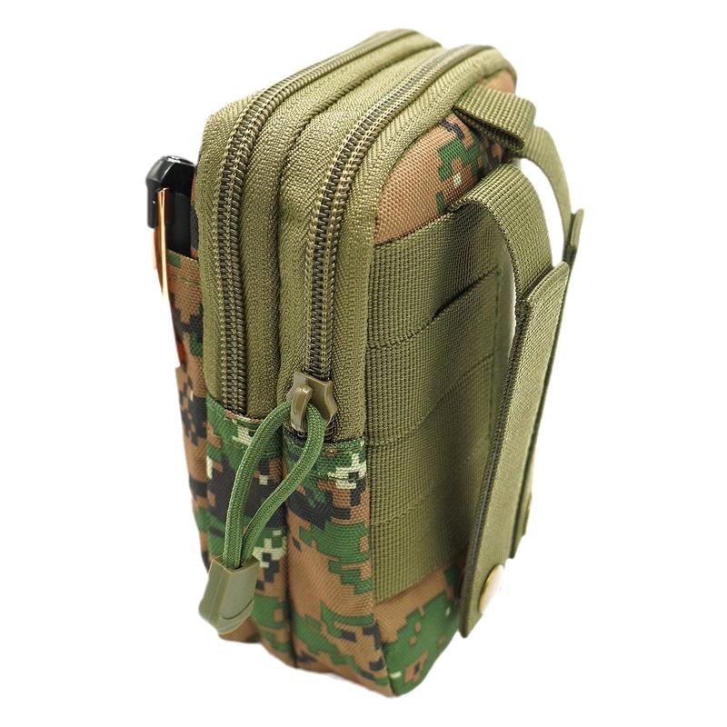 Outdoor Sports Multi-Functional Accessory Bag Large Capacity Mobile Phone Hanging Bag Tactical Waist Pack