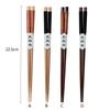 2 Pairs Reusable Chopsticks Natural Wood Chopsticks Chinese Food Chopsticks Korean Japanese Chopsticks Sushi Sticks Wooden Table