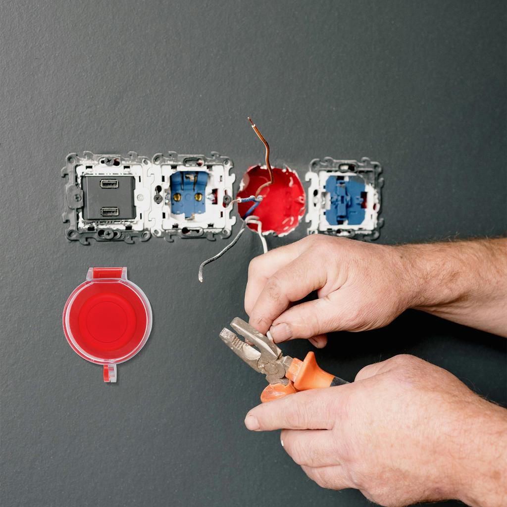 Emergency Stop Button Guard Clear Push Button Protective Cover For Wall Switch Waterproof Safety Box Impact Resistant