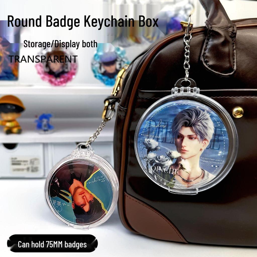 Baji Pendant Acrylic Display Travel Bag - Anime Badge Protective Ita Bag Accessories.