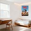 Radio Flyer Movie Poster Metal Tin Sign Vintage Rusty Frame Gradient Sky Retro Wall Decor for Home Club Cafe Bar Man Cave