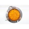12-24V Led Yellow Round Reverse Brake Turn Signal Truck Trailer Rear Tail Light