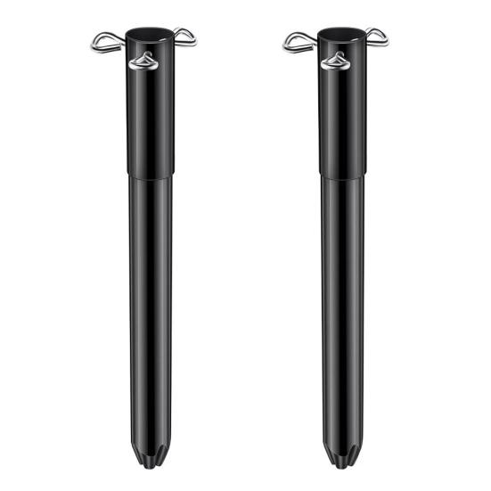 14.8" Christmas Tree Height Extender Metal Tree Base Extension Pole with 3 Fixing