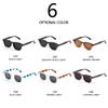  Square Rivets Sunglasses for Women Men Vintage Trend Trending Sun Glasses Ladies Beach Shades Male Female UV Protection