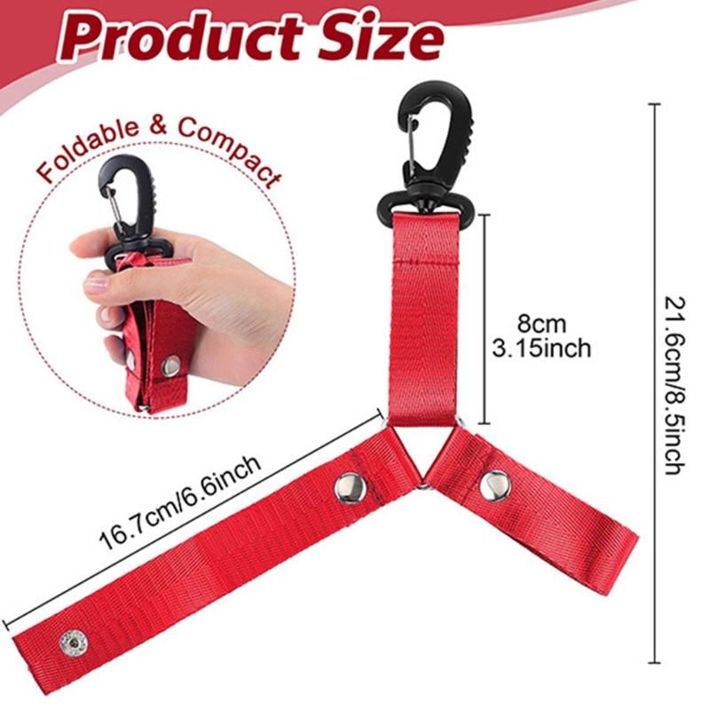 Bobbles Holder Adjustable Strap Light weight & Portable Pom Carriers Lanyard Cheerleading Accessories Easy to Use