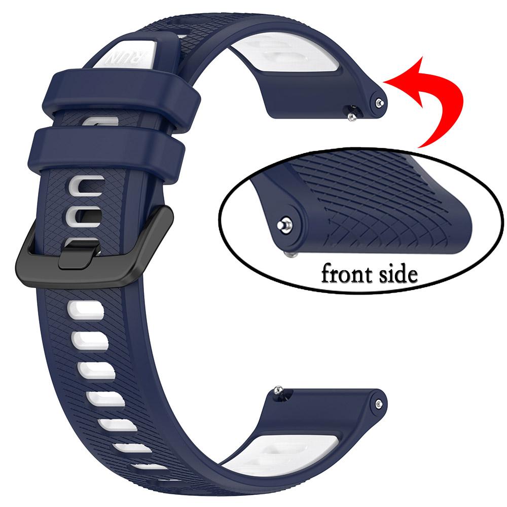 Silikonový pásek 20mm pro Garmin Venu SQ2 | Venu 2Plus | Vivoactive 3/3t/3M/5 | Příslušenství k náramku Forerunner 245/645