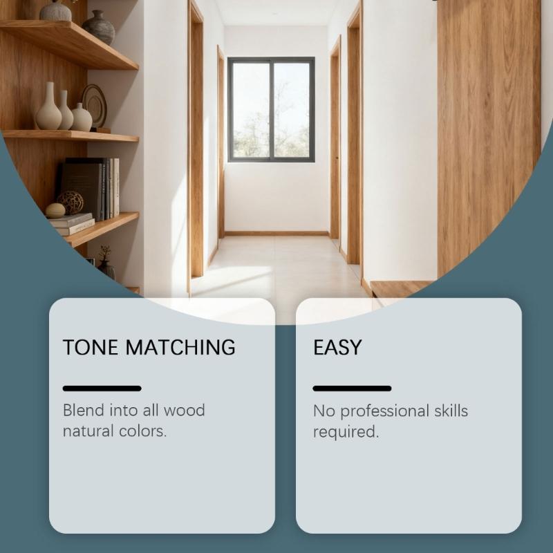 60ml Wood Floor Repair Polish For Home Use Deep Conditioning Wood Furniture Polish Floor Scratch Repair