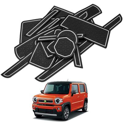 Auto Spec Zakmatten voor Suzuki New Hustler Interieur Rubberen Deurvak Console Interieur Geluidsdempingsset MR52S/MR92S (2e Generatie, R2.1-Heden),