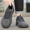 Cross 2024 Men's Wide Suede Barefoot Sports Shoes Size 47/48 - Black Casual with Labor Protection