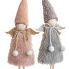 Christmas Plush Angel Girl Santa Claus Dolls Xmas Tree Ornament Natal Noel Navidad 2025 Christmas Decorations for Home New Year