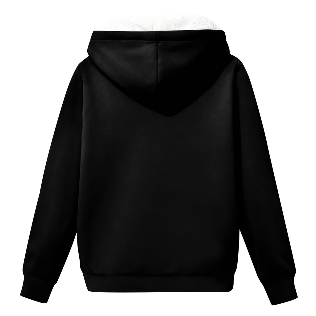 Herren Kapuzen-Fleecegefüttertes Dickes Warmes Sweatshirt